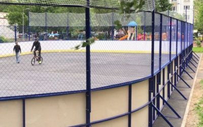 Хоккейный корт в Новопеределкино