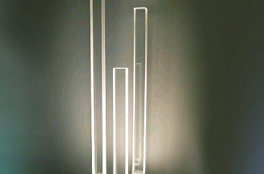 Акриловые светильники из полимерных стержней