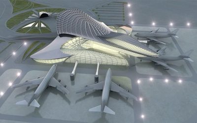 Современные дизайнерские идеи для аэропорта