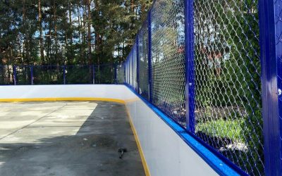 Хоккейный корт с бесшовным покрытием 10 мм г. Старый Оскол