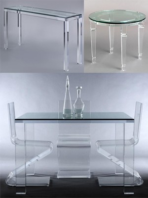 Дизайн акриловых столов