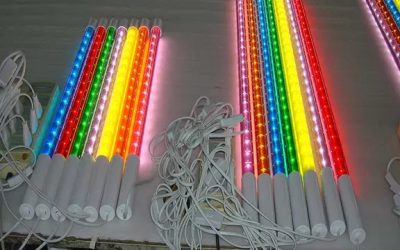 Дизайнерские светильники из поликарбонатной трубы